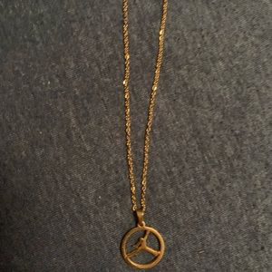 Gold Air Jordan Necklace
